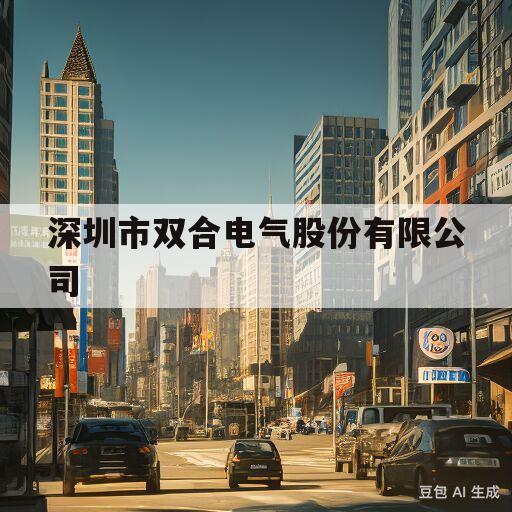 深圳市双合电气股份有限公司