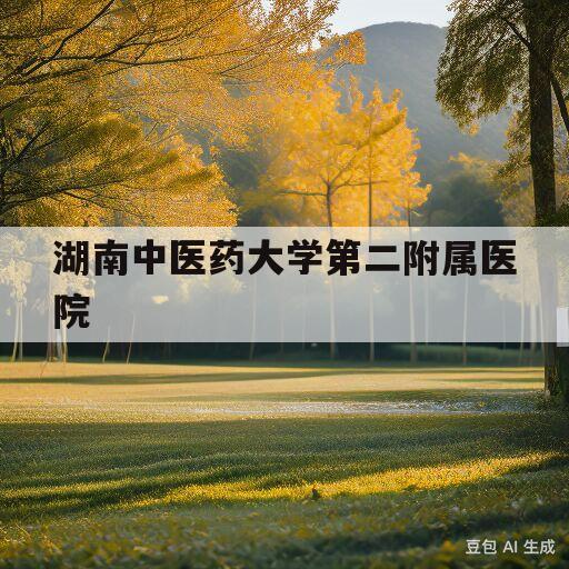 湖南中医药大学第二附属医院