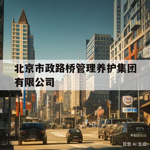 北京市政路桥管理养护集团有限公司